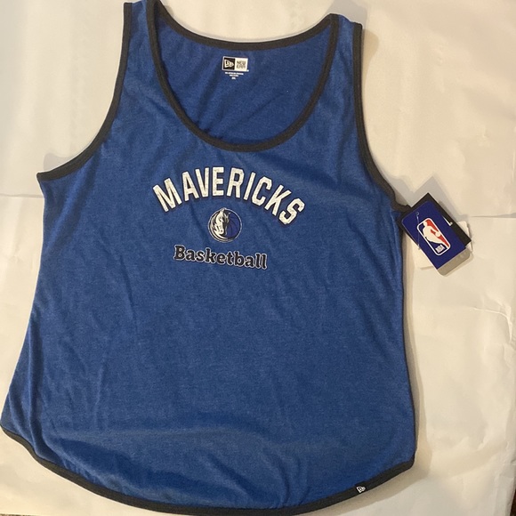 NBA New Era Dallas “Mavericks” Sleeveless T-Shirt, Sz 2XL - Picture 1 of 6